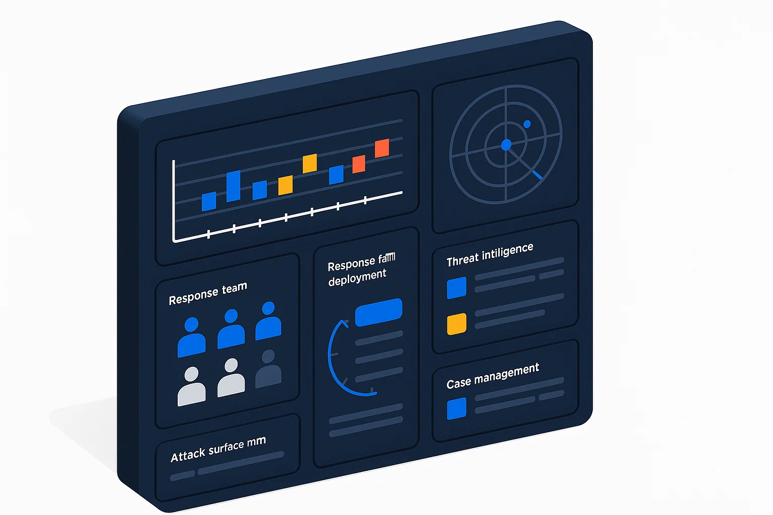 BLACKPANDAサイバーインシデント対応の概念図
