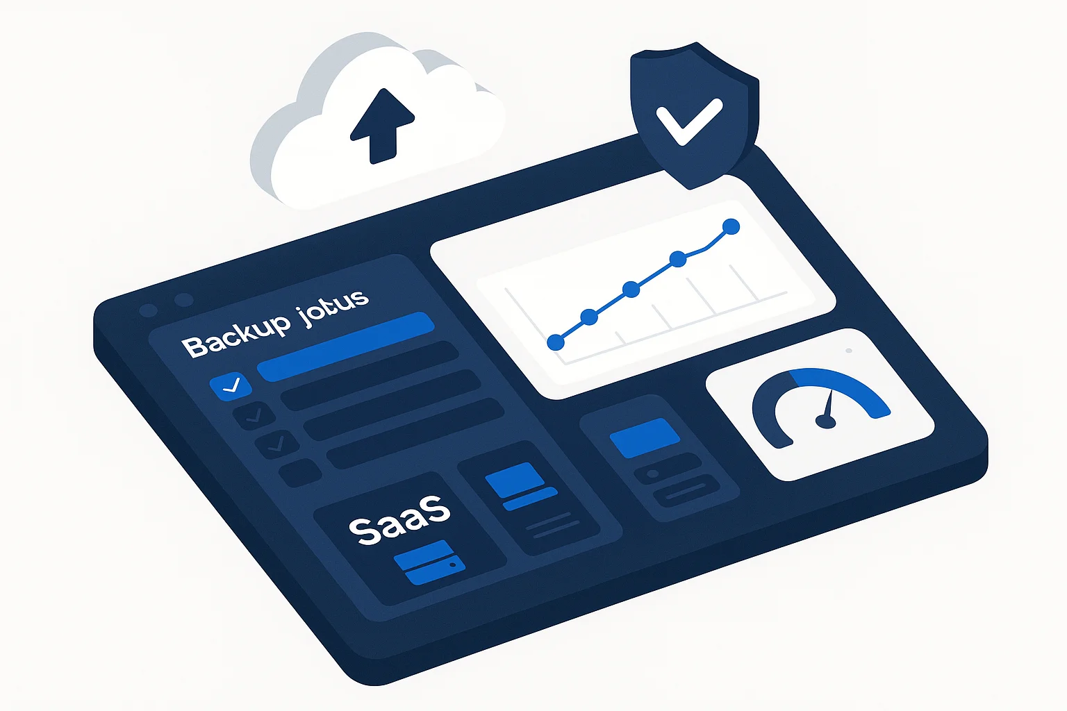 Druvaによるデータ保護の概念図