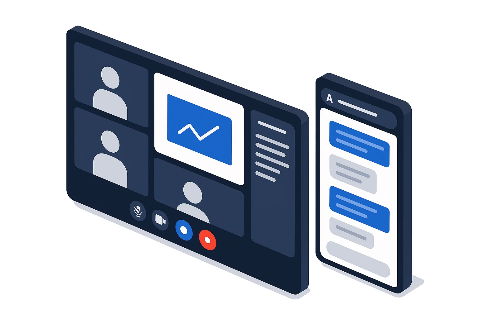 Zoomビデオ会議のイメージ