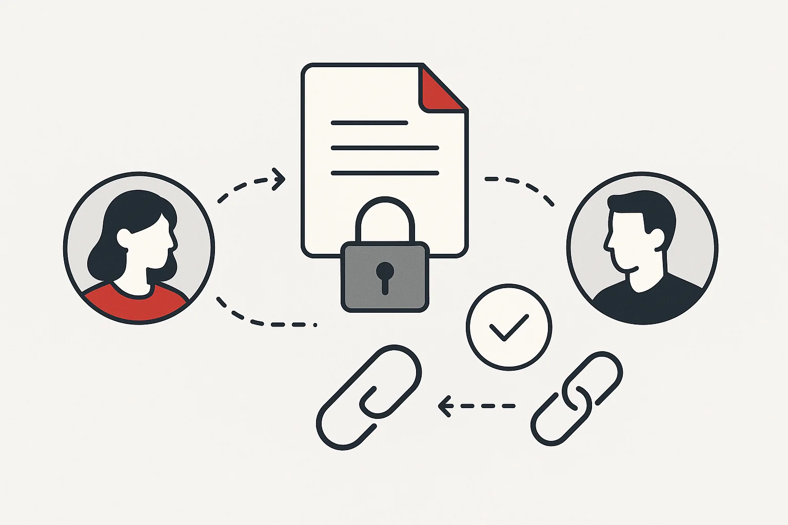 セキュアなファイル共有