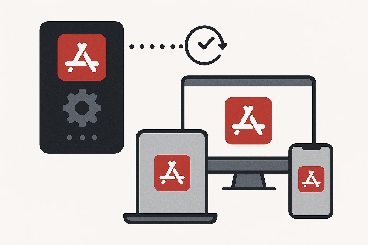 自動アプリ配布・管理